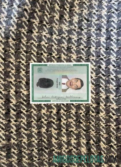 Realista Brazil ID modelo (2010 – Present) olhar de foto frente